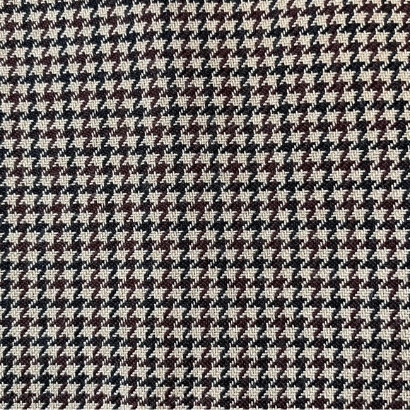 Vintage 90s Moda Int’l Pleated Houndstooth Skirt Size 2 - Picture 4 of 7